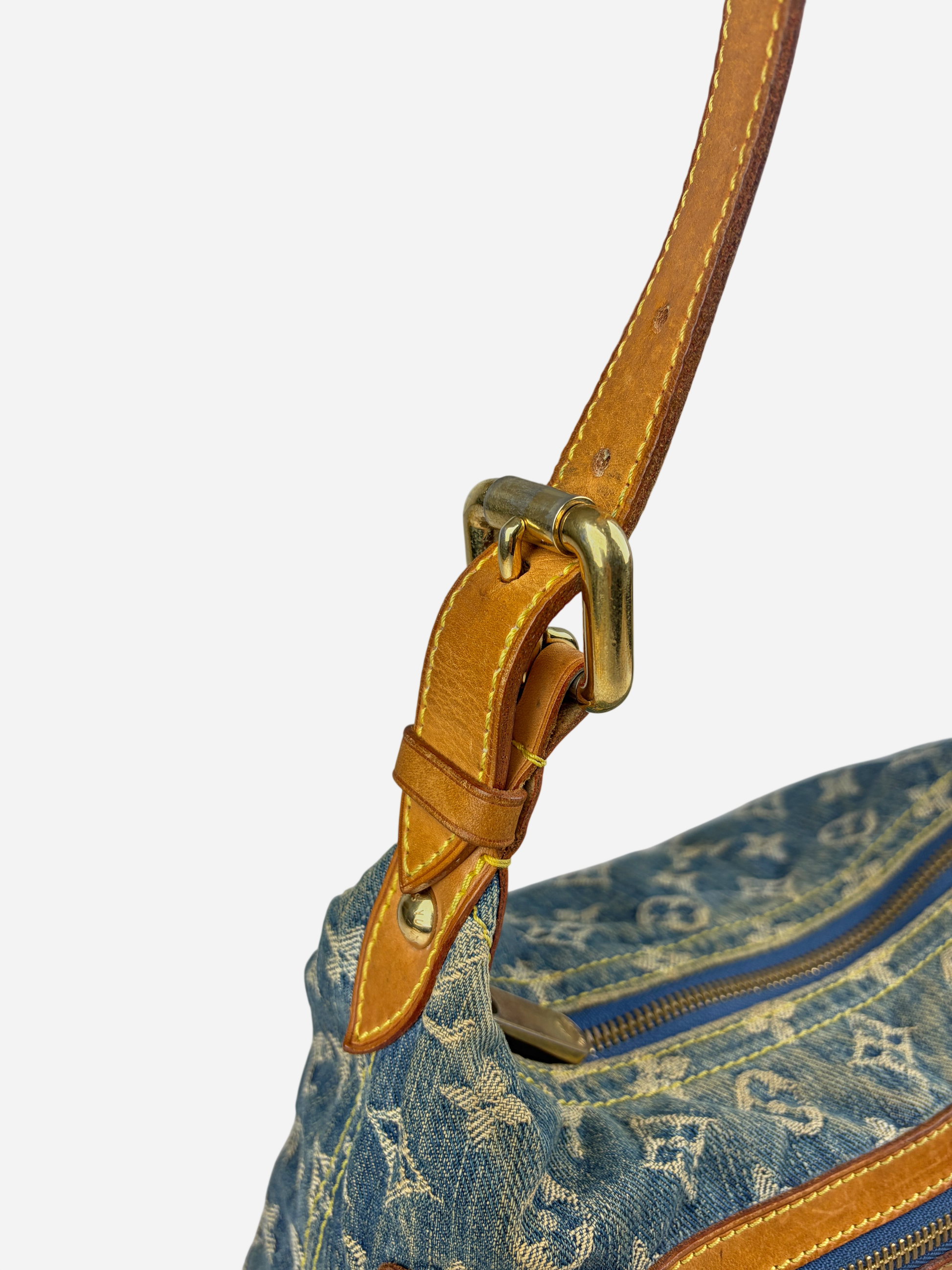 Louis Vuitton 2006 Blue Denim Monogram Bag