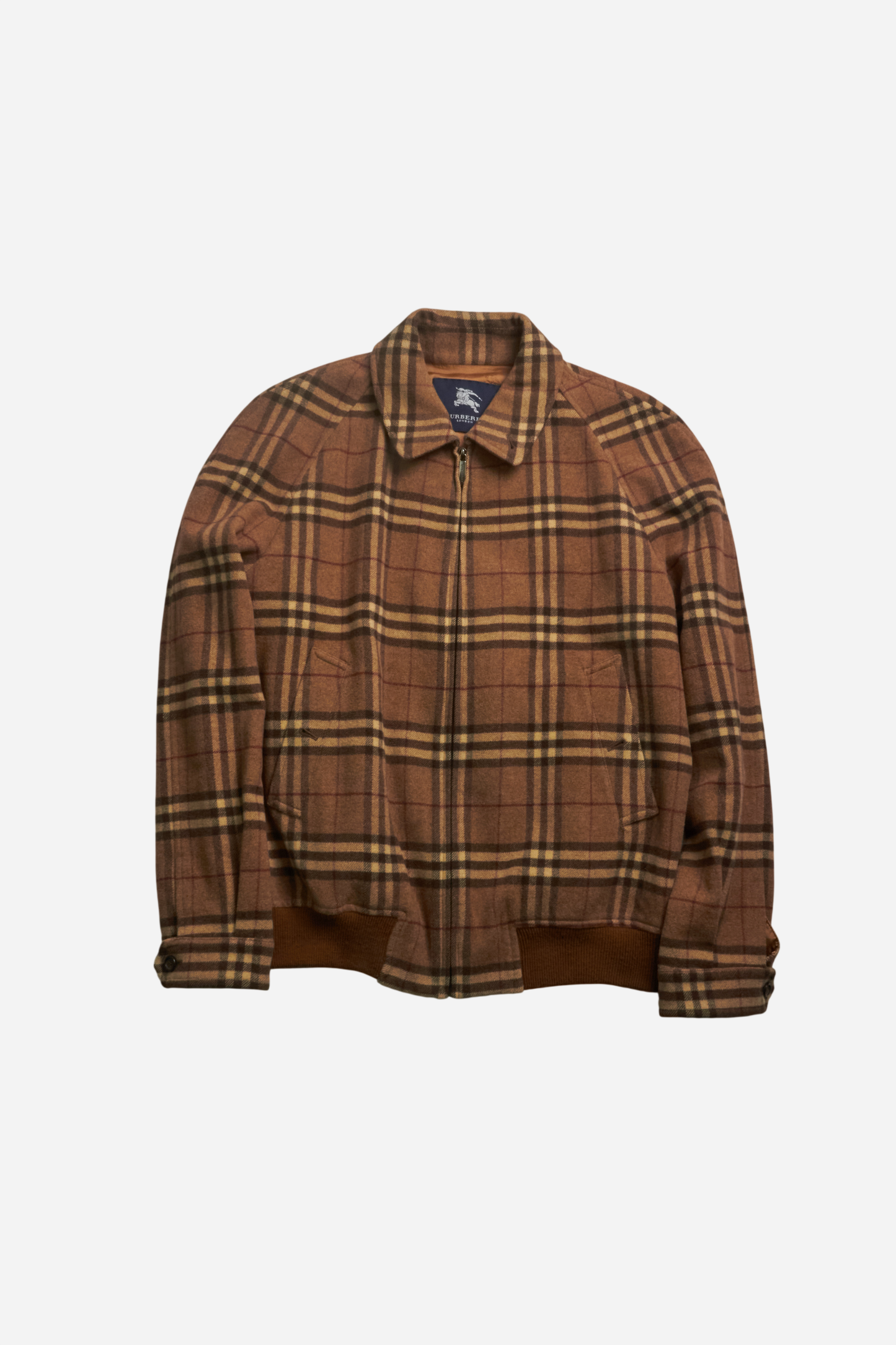 Burberry Brown Nova Check Jacket