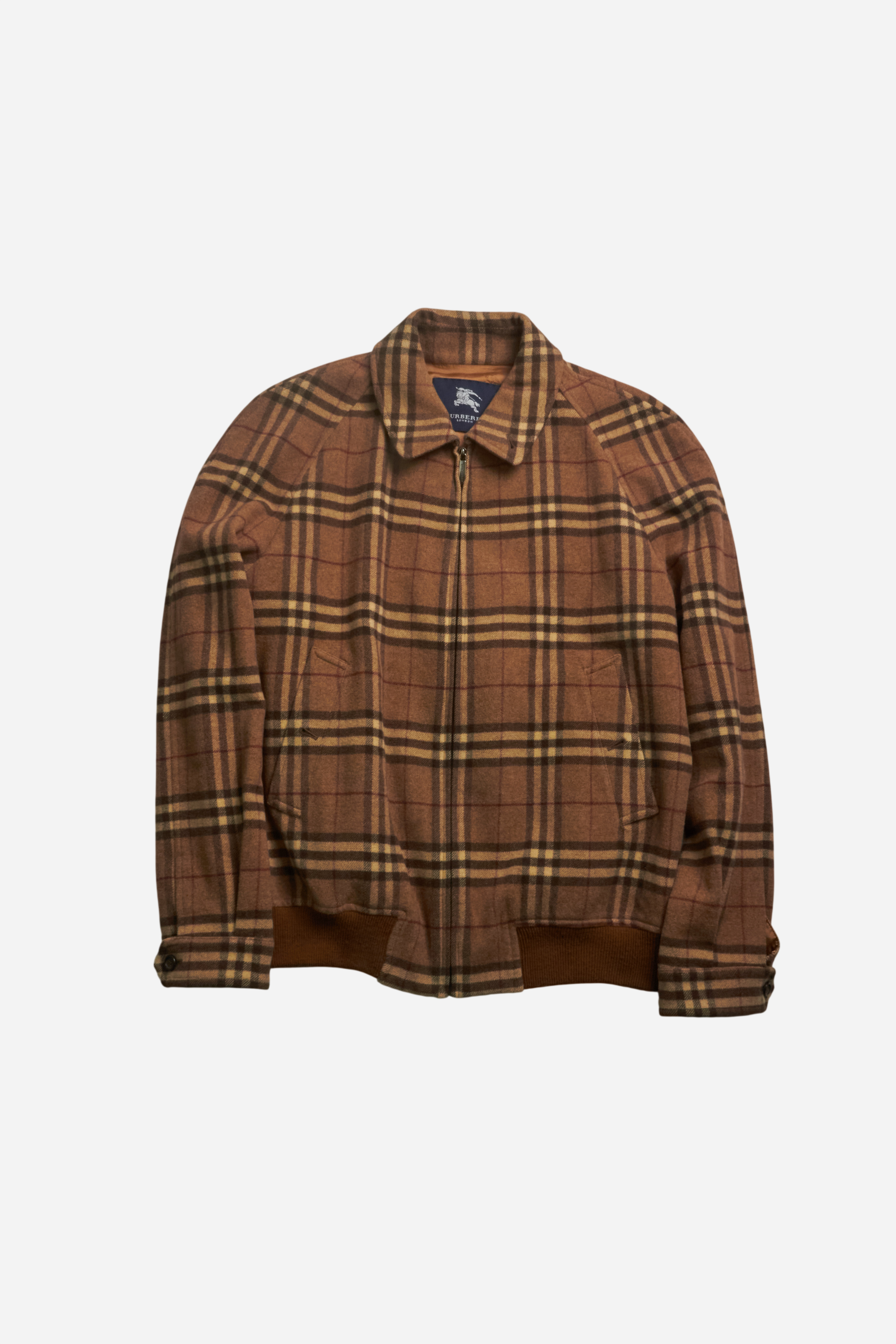 Burberry Brown Nova Check Jacket