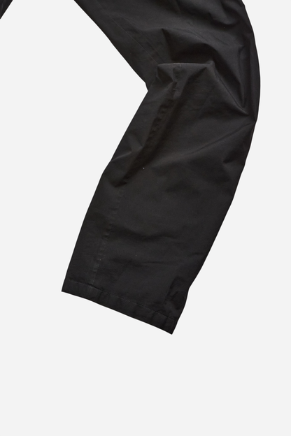 Prada Red Tab Black Gore-Tex Pants