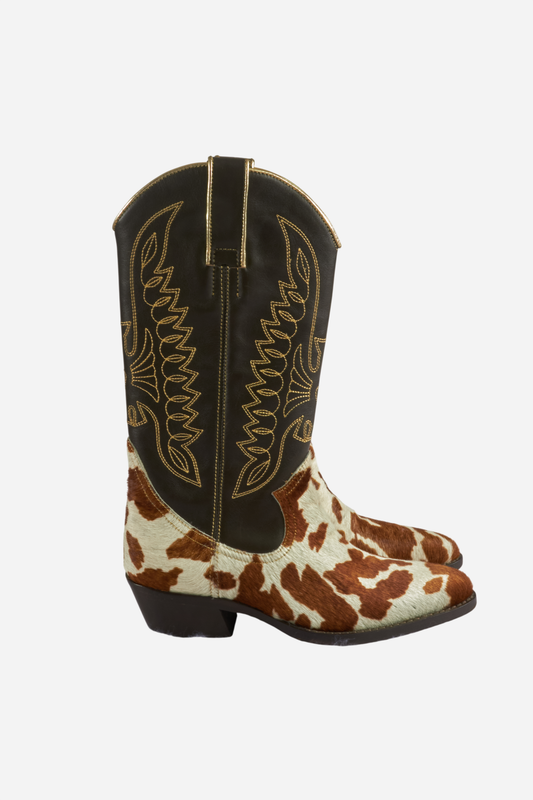 Dolce &amp; Gabbana Calf Hair Cowboy Boots