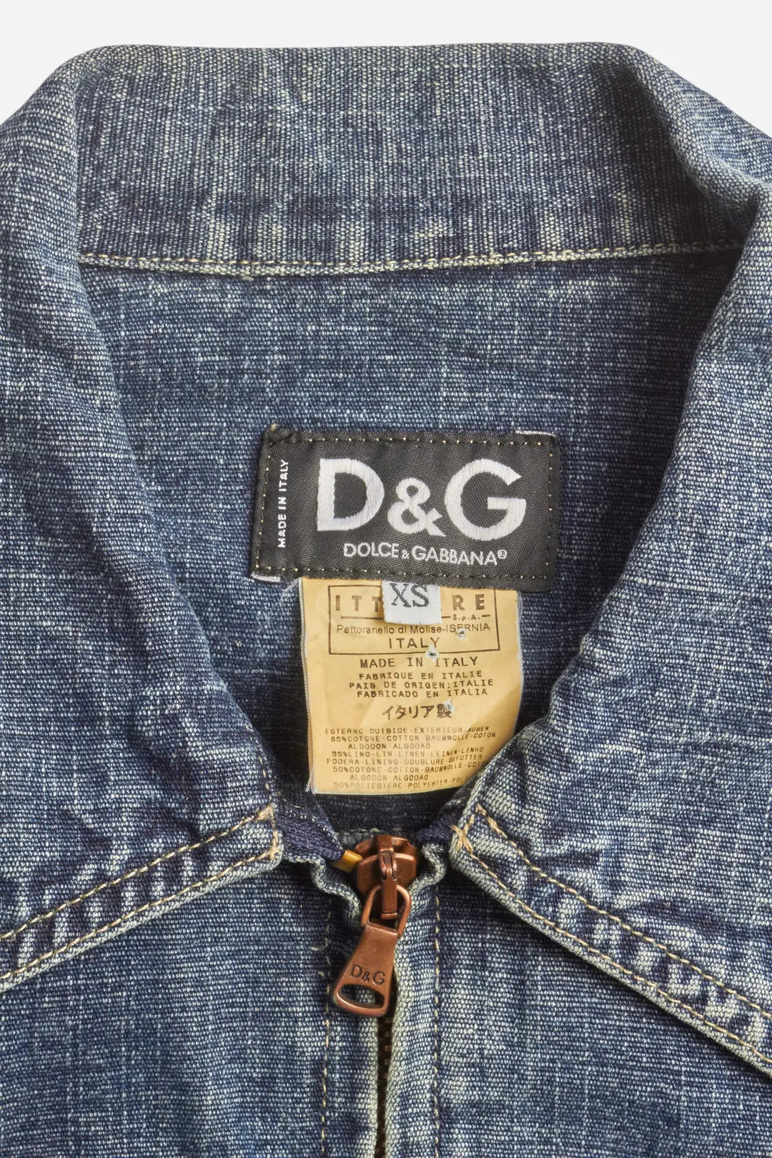 Dolce & Gabbana Blue Denim Jacket