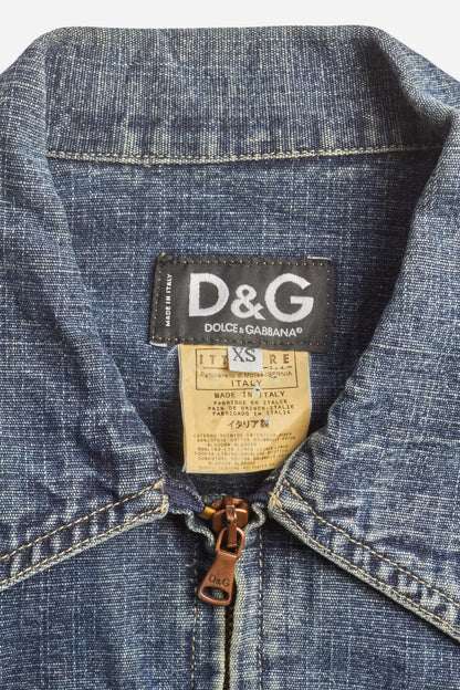 Dolce & Gabbana Blue Denim Jacket