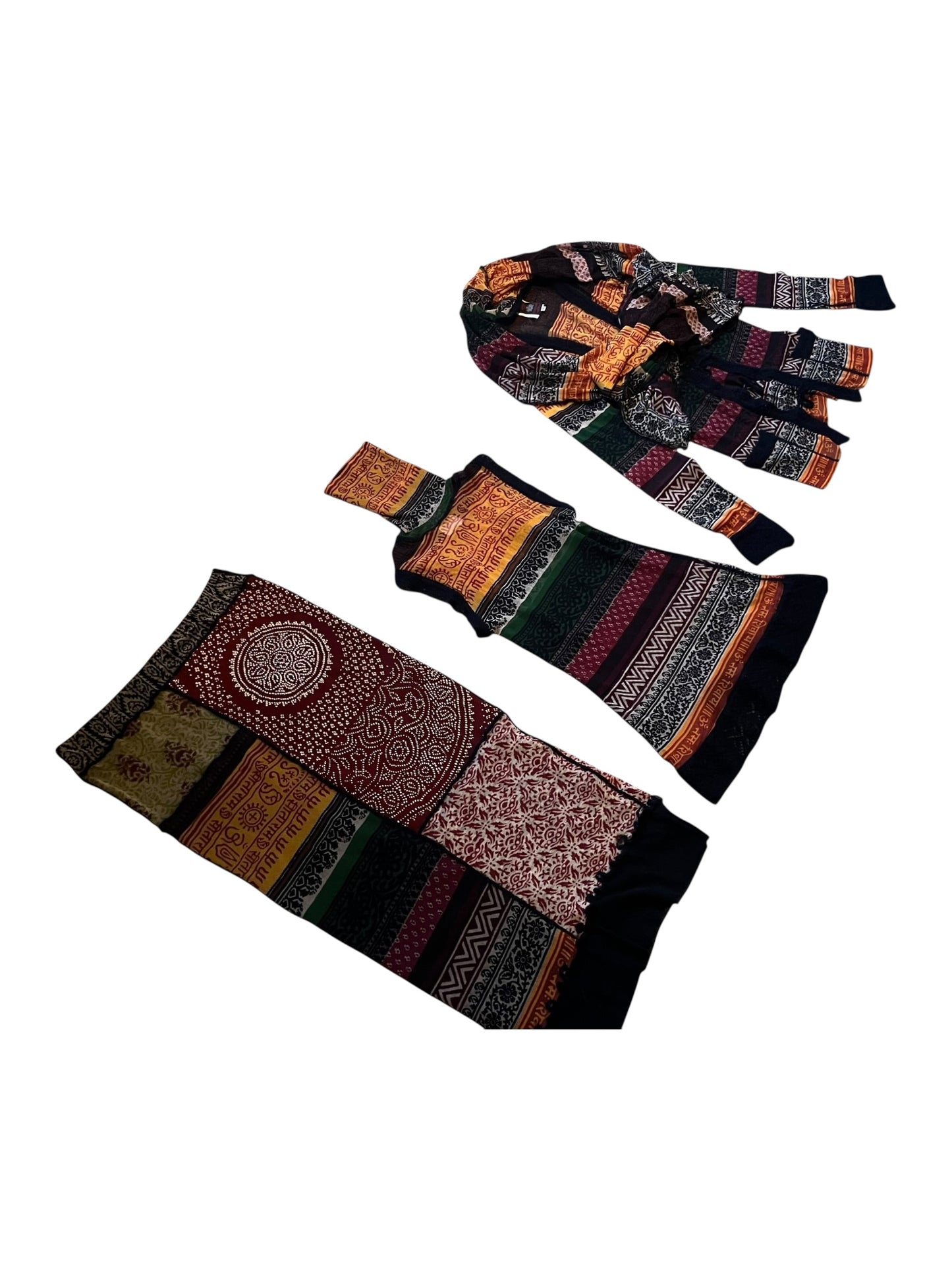 Jean Paul Gaultier cyberbaba mesh three-piece 1996