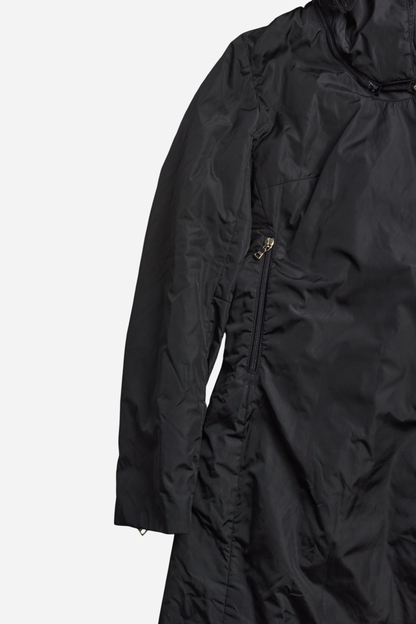Prada Red Tab Black Dress Jacket