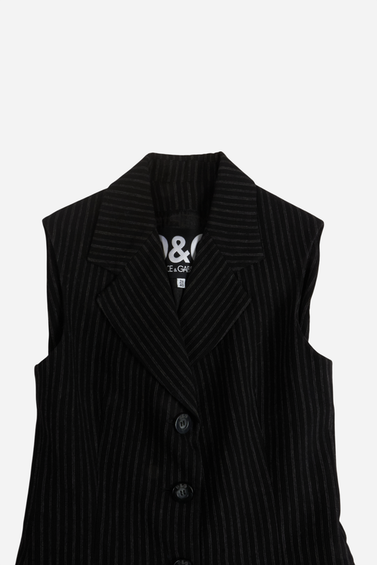 Dolce &amp; Gabbana Pinstripe Gilet