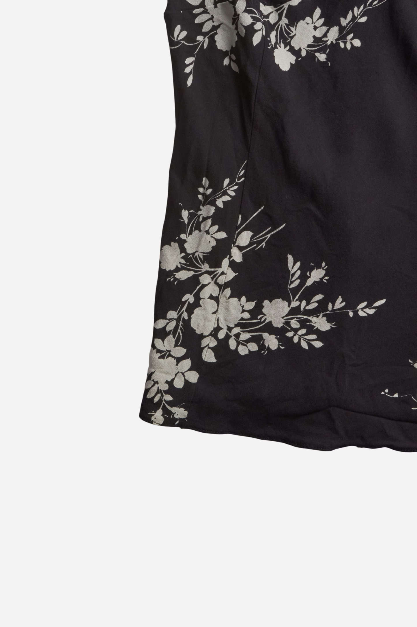 Dolce & Gabbana S/S02 Black Flower Print Top