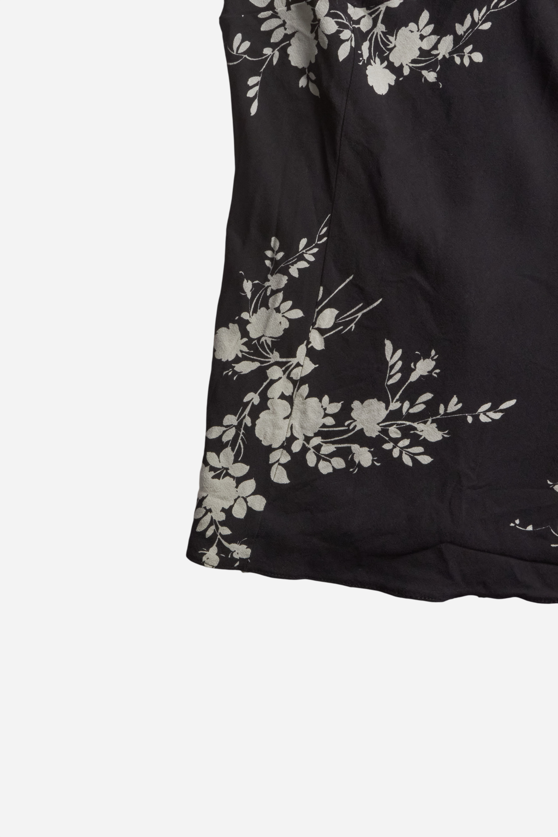 Dolce & Gabbana S/S02 Black Flower Print Top