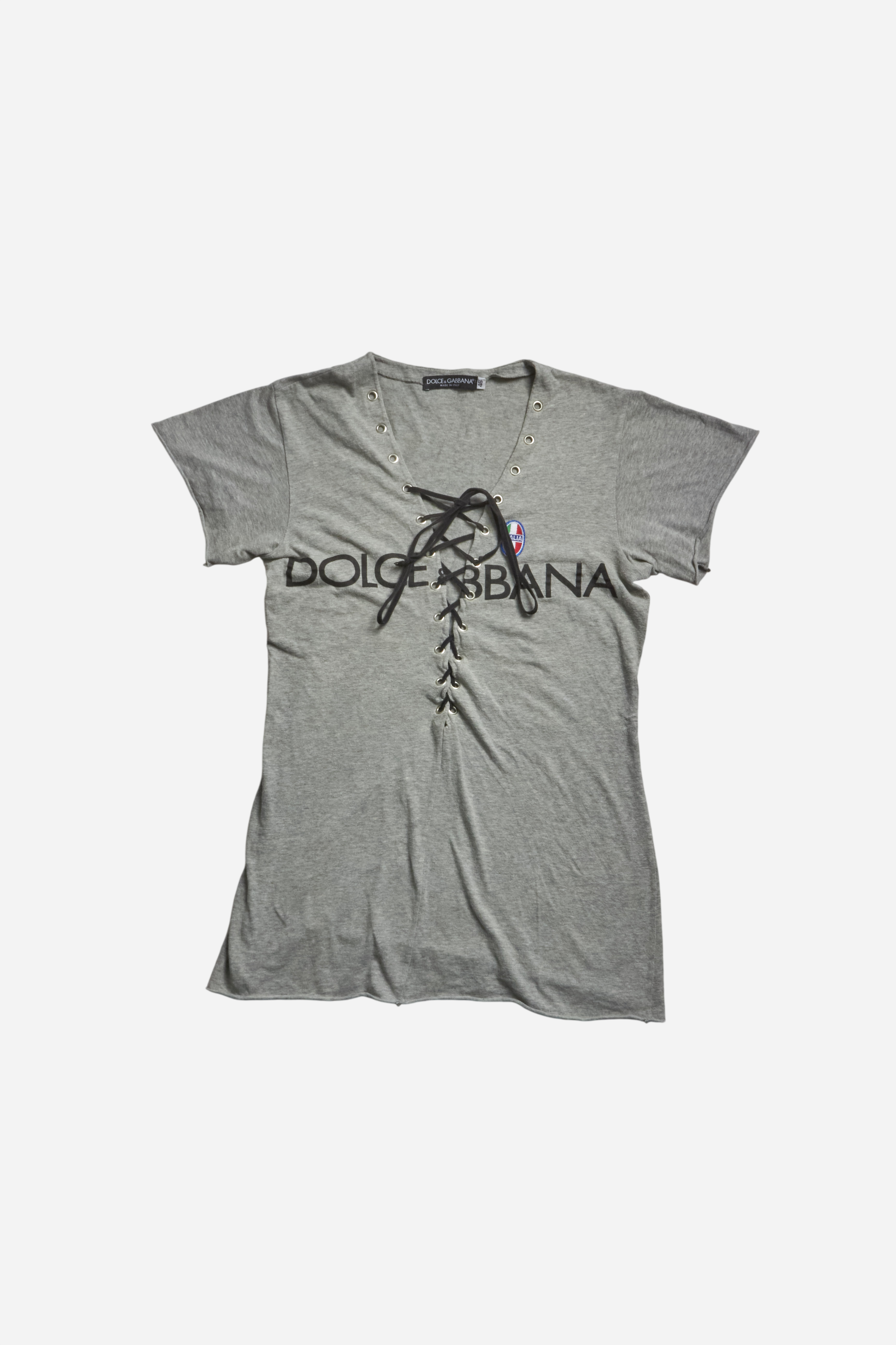 Dolce &amp; Gabbana S/S03 Gray Italia Top