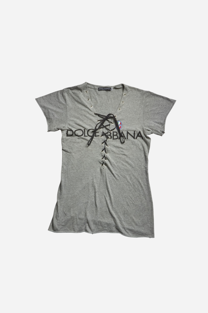 Dolce &amp; Gabbana S/S03 Gray Italia Top