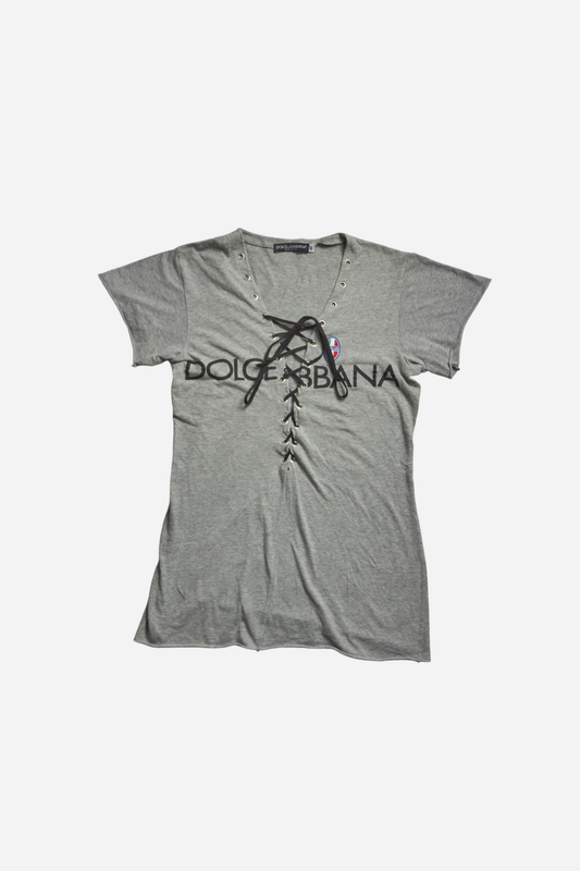 Dolce &amp; Gabbana S/S03 Gray Italia Top