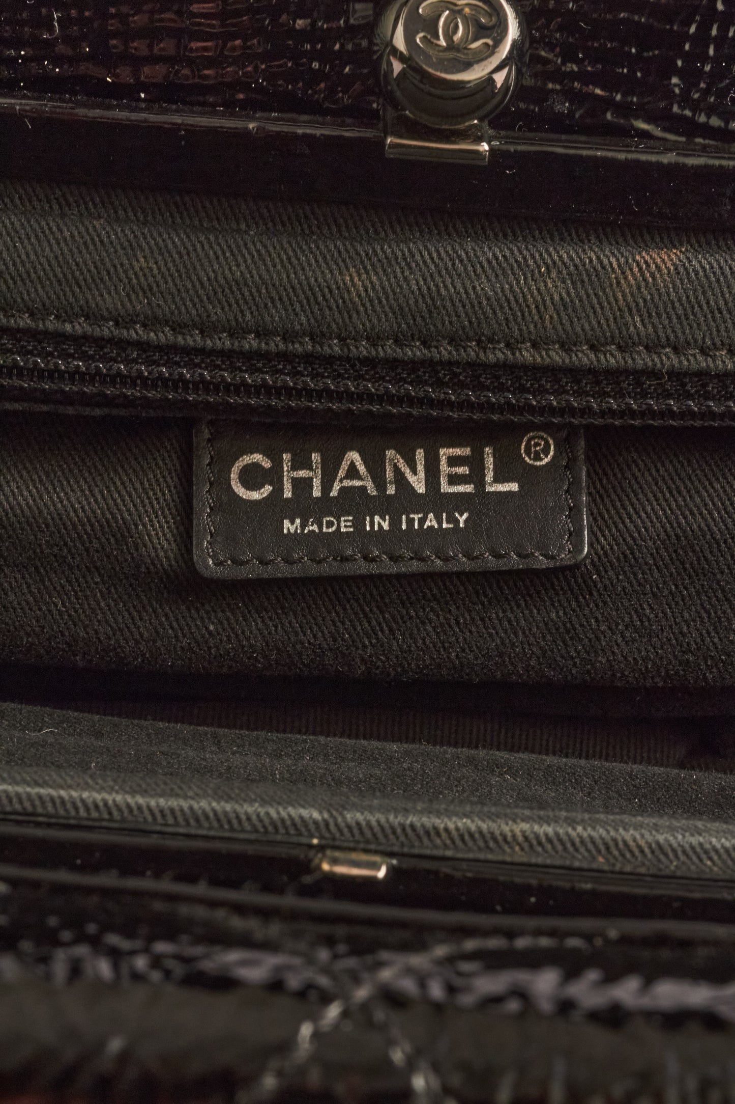Chanel Black Leather Bag