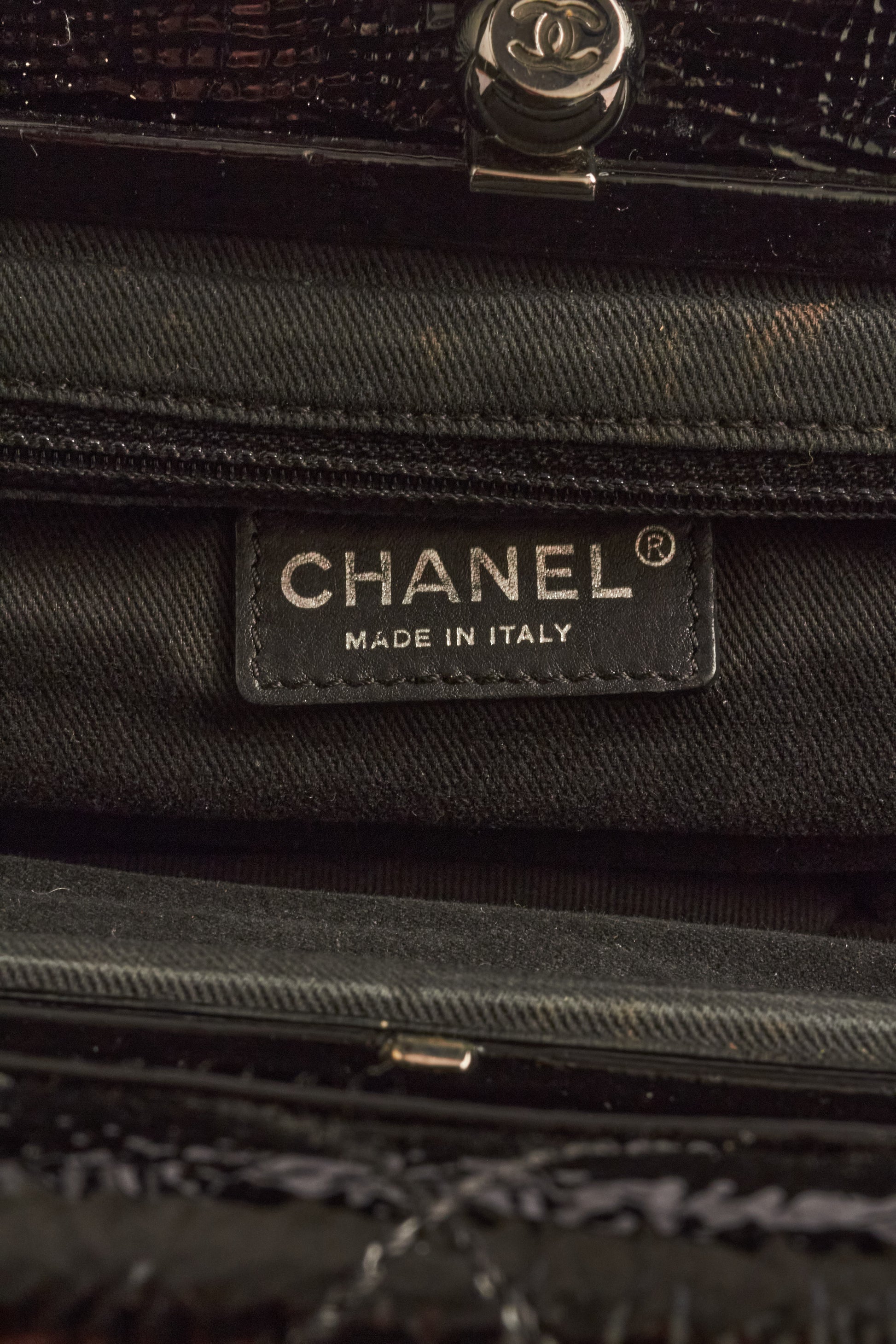 Chanel Black Leather Bag