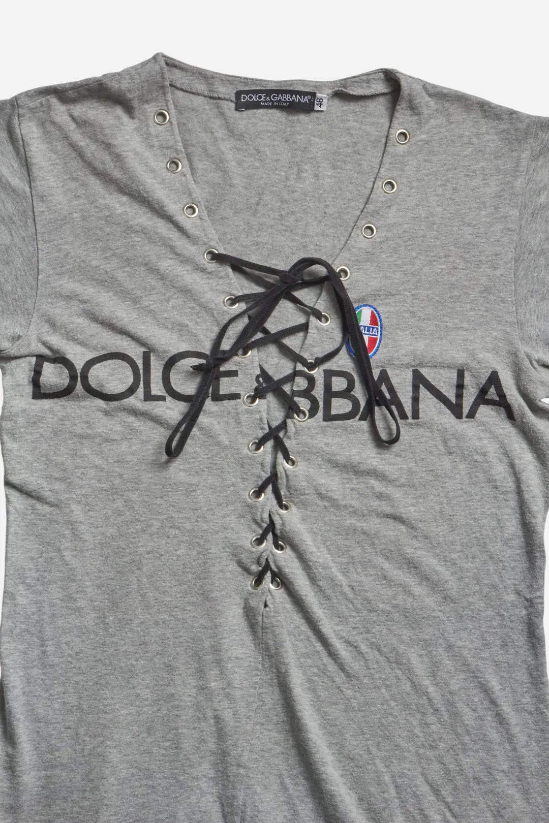Dolce & Gabbana S/S03 Gray Italia Top
