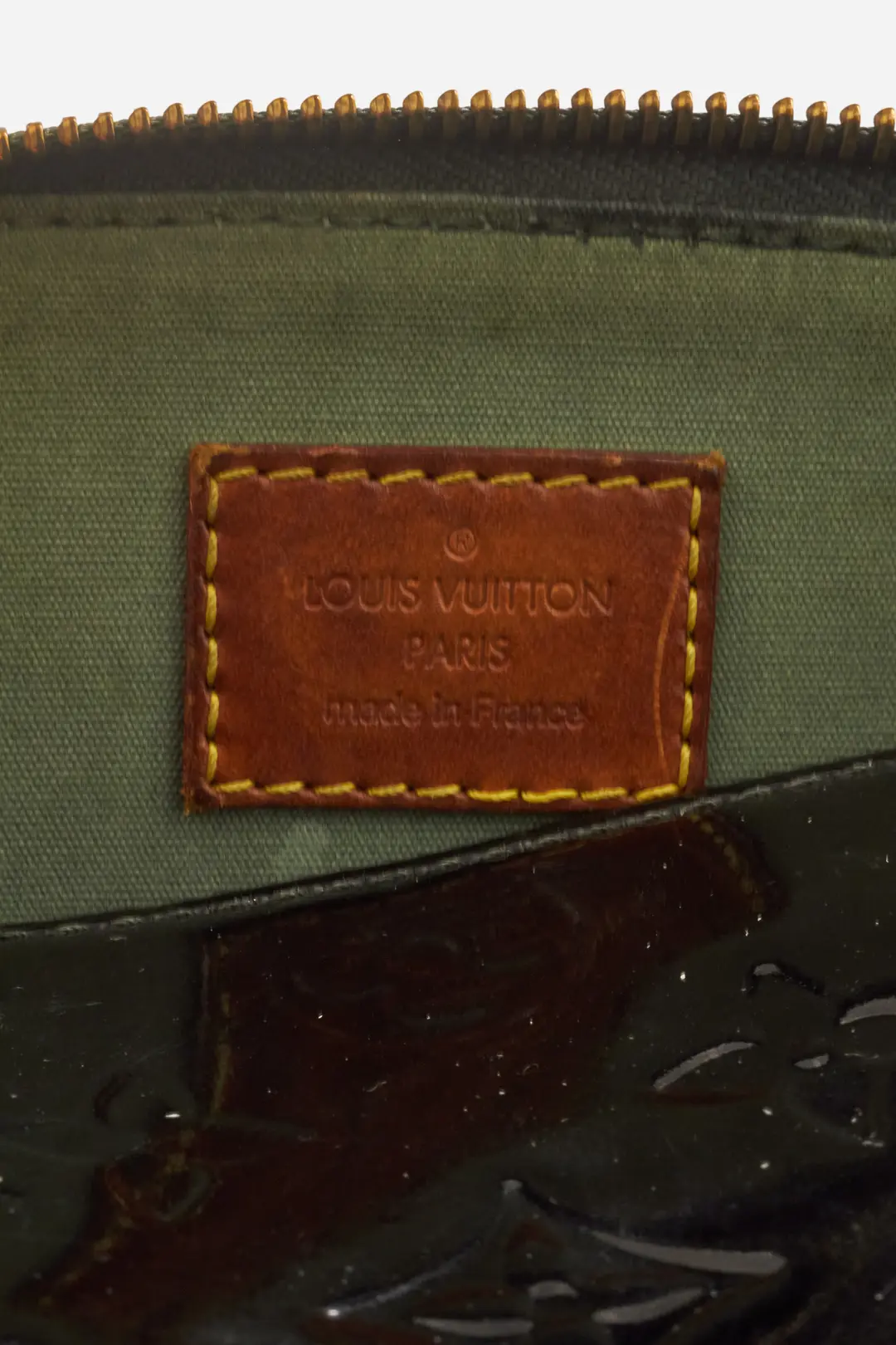 Louis Vuitton Black Vernis Leather Bag