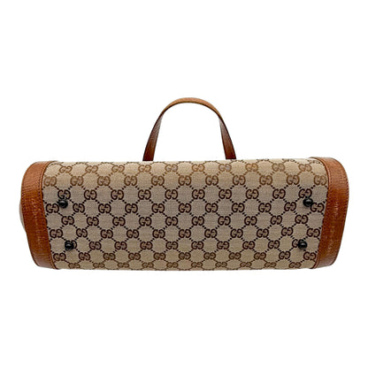 Gucci Monogram Bamboo Bullet Bag
