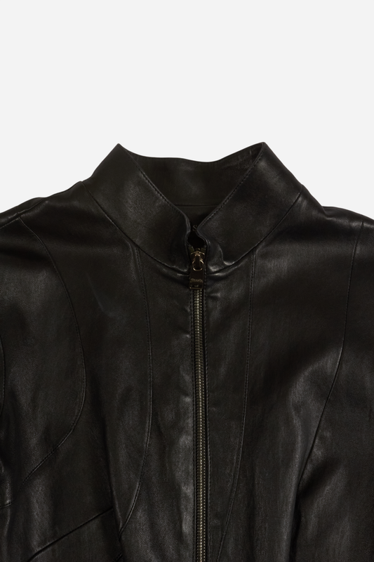 Jitrois Black Leather Jacket