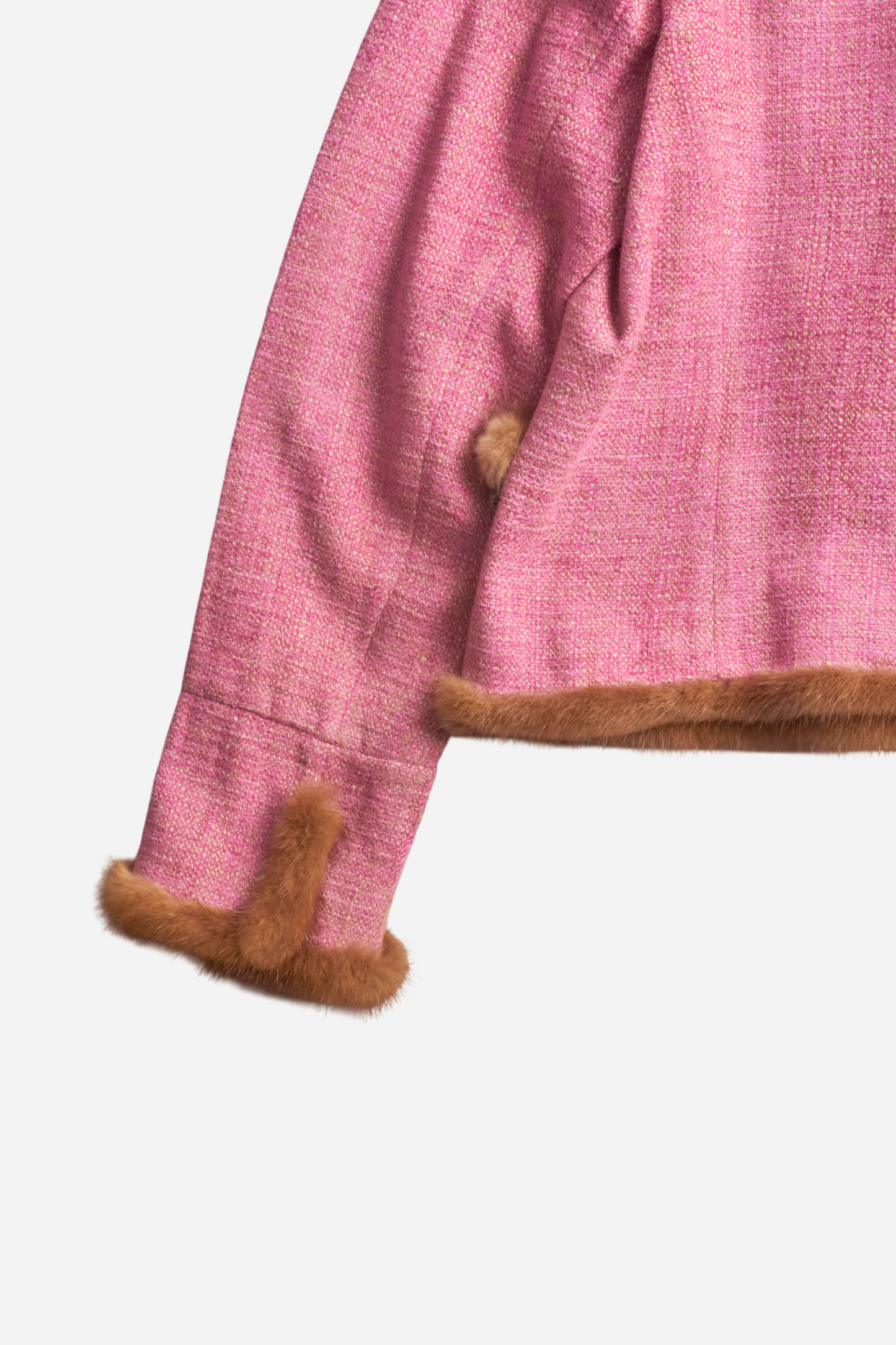 Blumarine Pink Fur Set