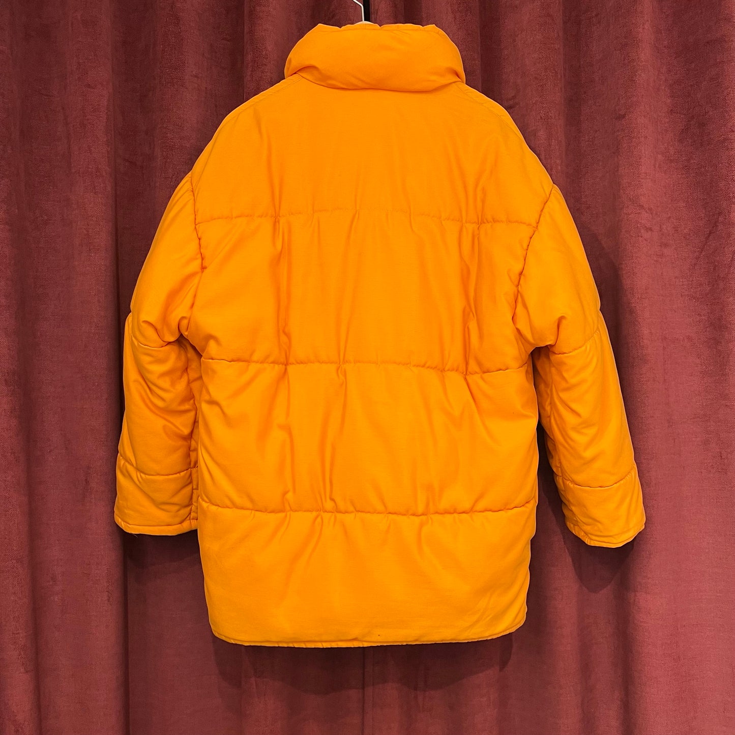 Giorgio Armani orange puffer