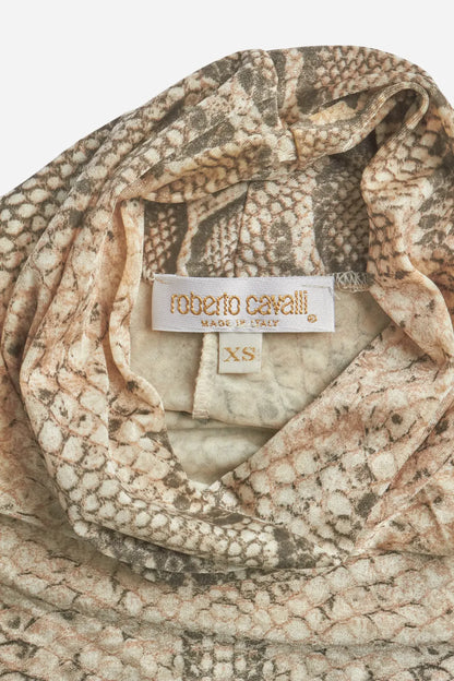 Roberto Cavalli Snake Print Set
