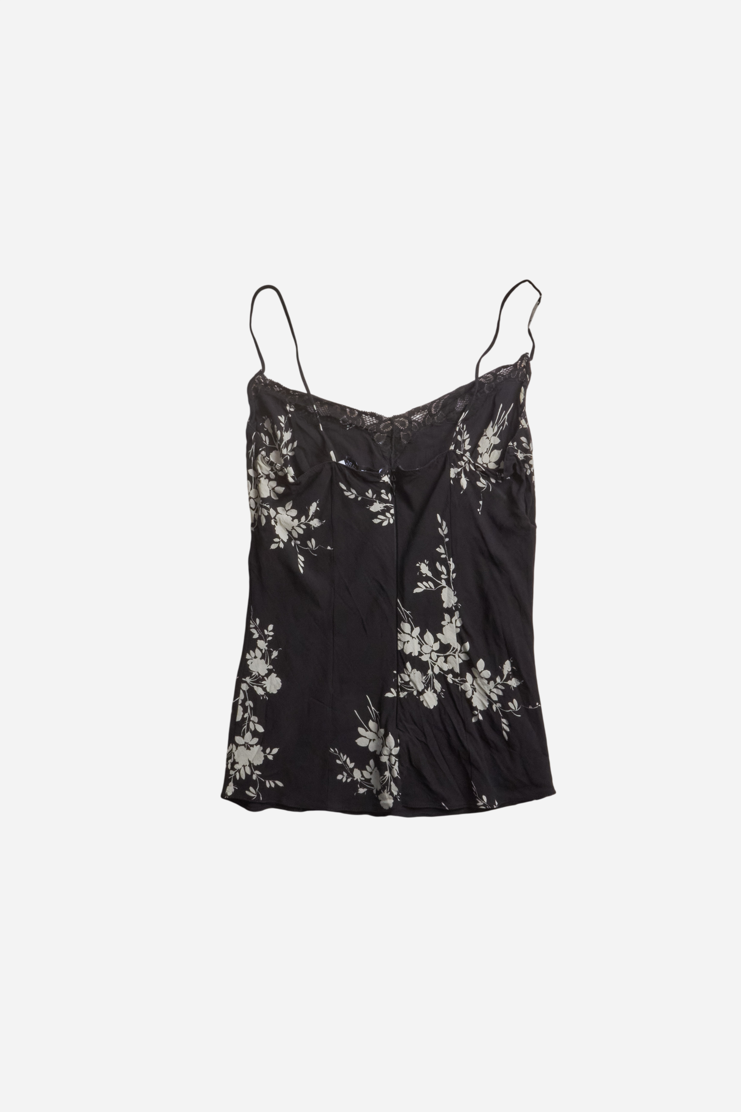 Dolce & Gabbana S/S02 Black Flower Print Top