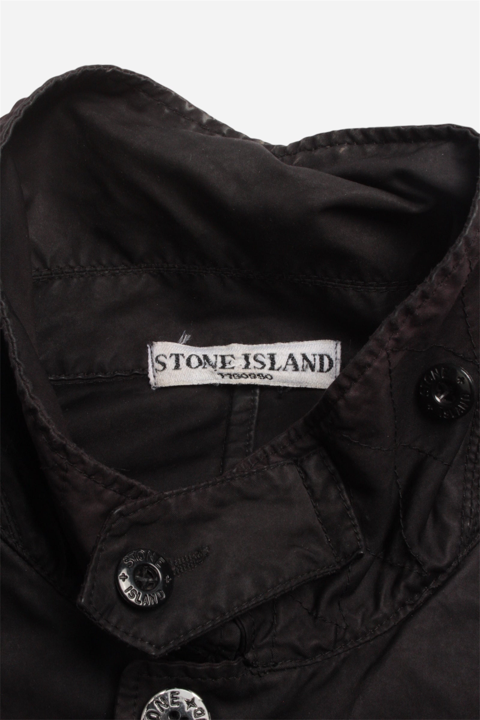 Stone Island Black Chest Logo Jacket