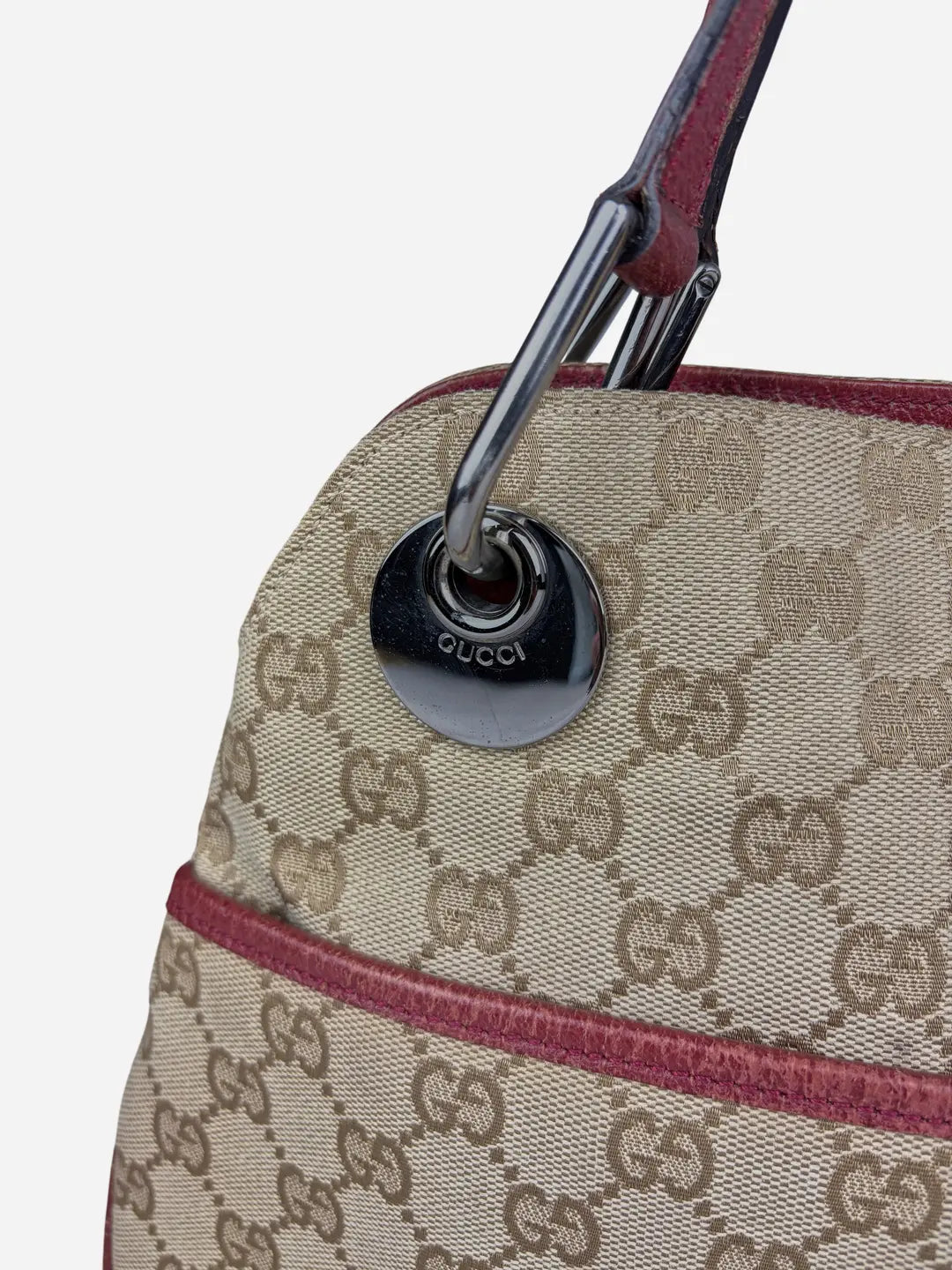Gucci Beige Monogram Eclipse Bag