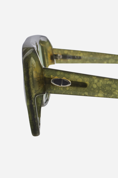Christian Dior 70s Green Sunglasses