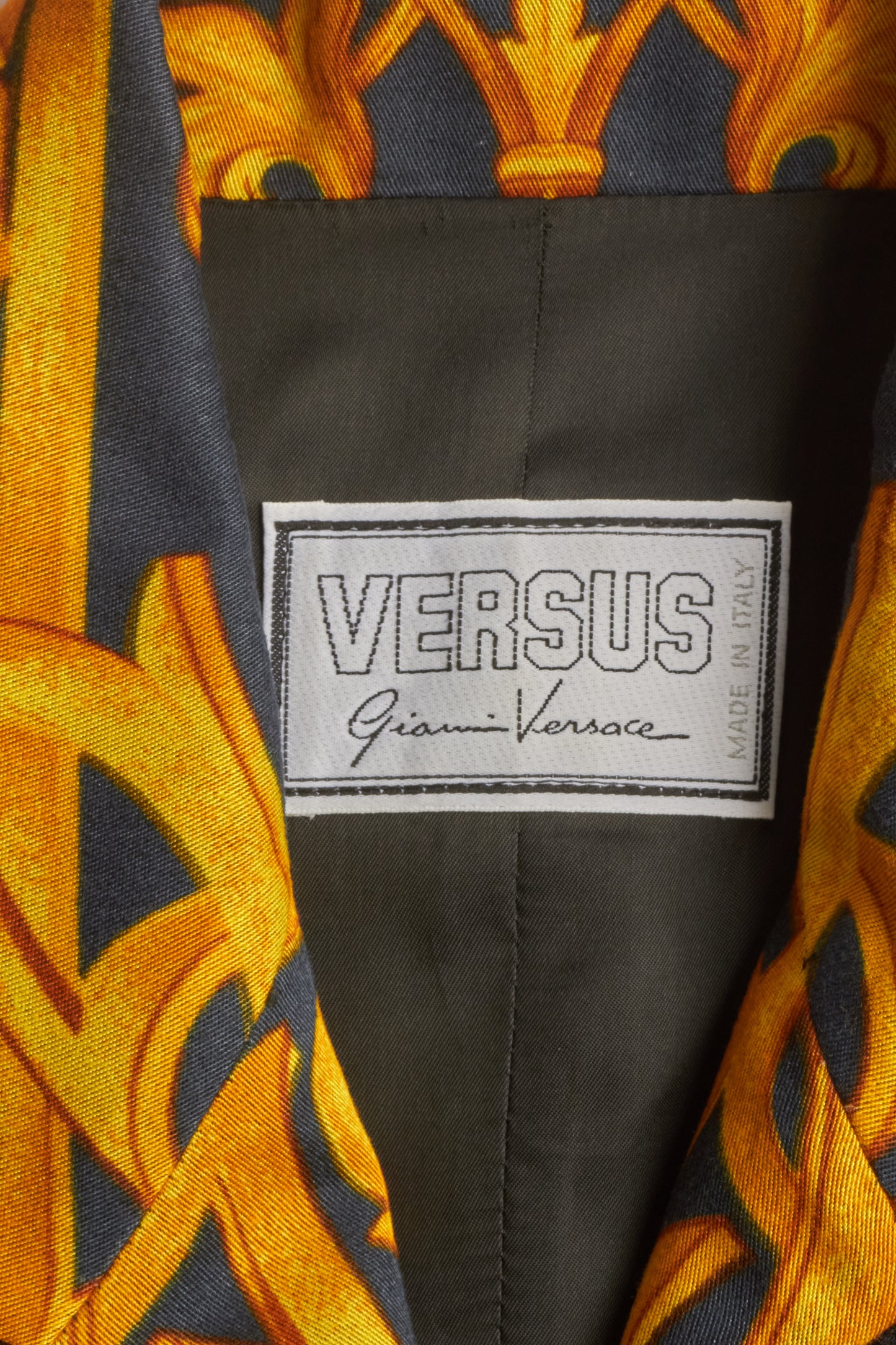 Versace Versus Baroque Style Blazer