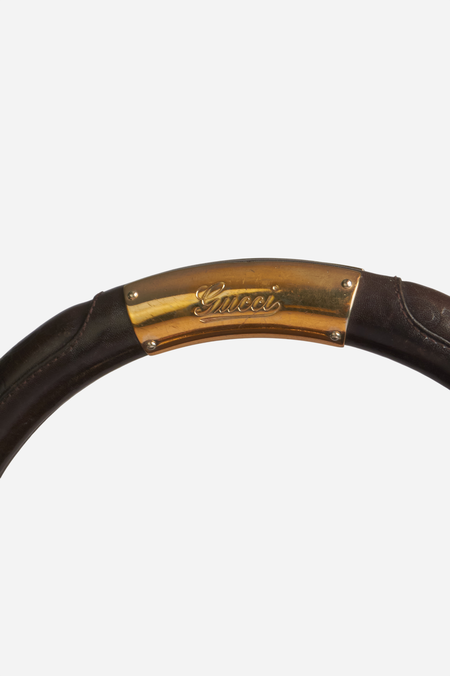 Gucci Brown Indy Leather Bag