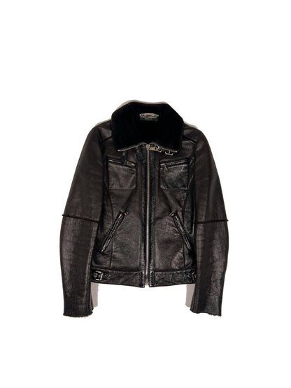 Sheep and Lambskin Bomber