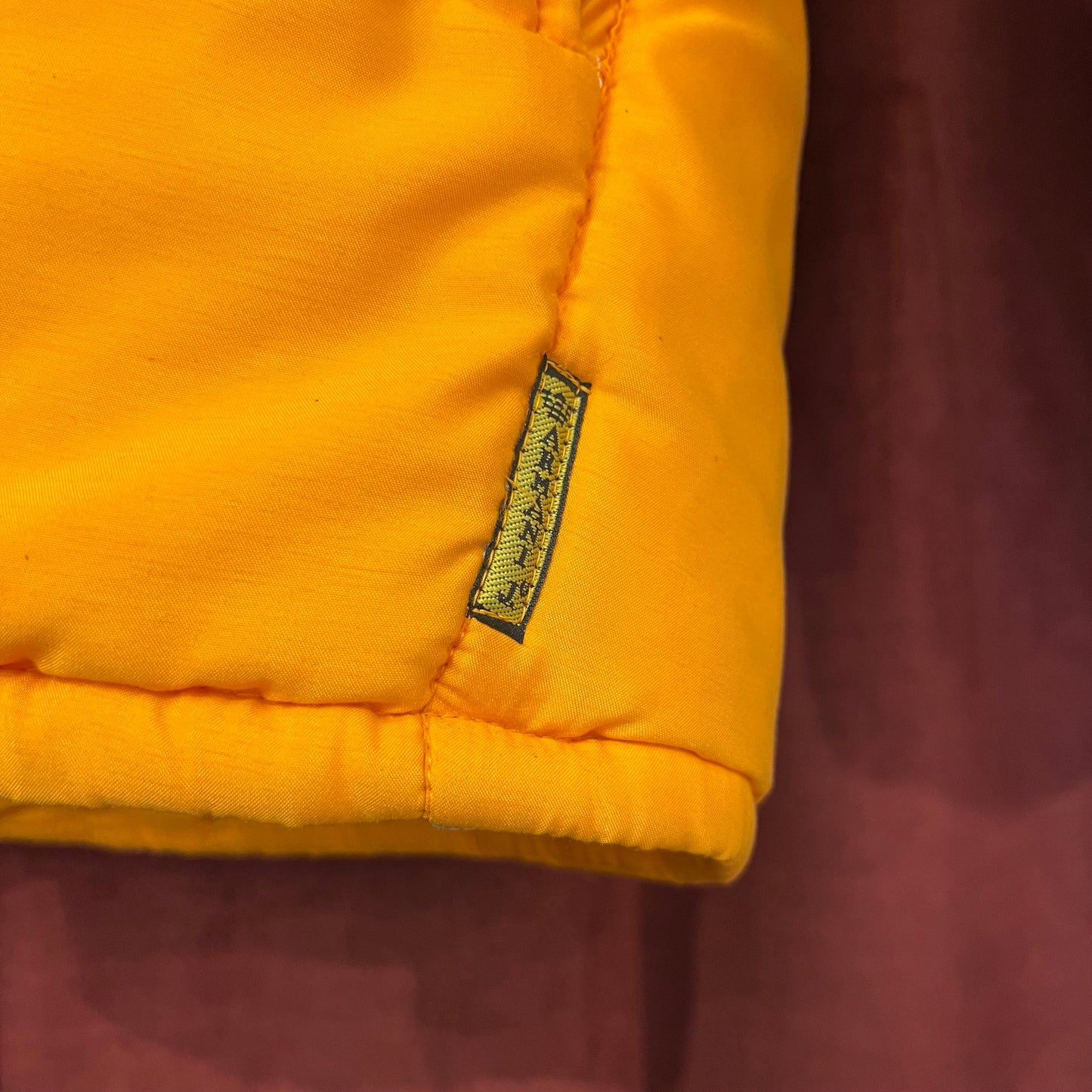 Giorgio Armani orange puffer