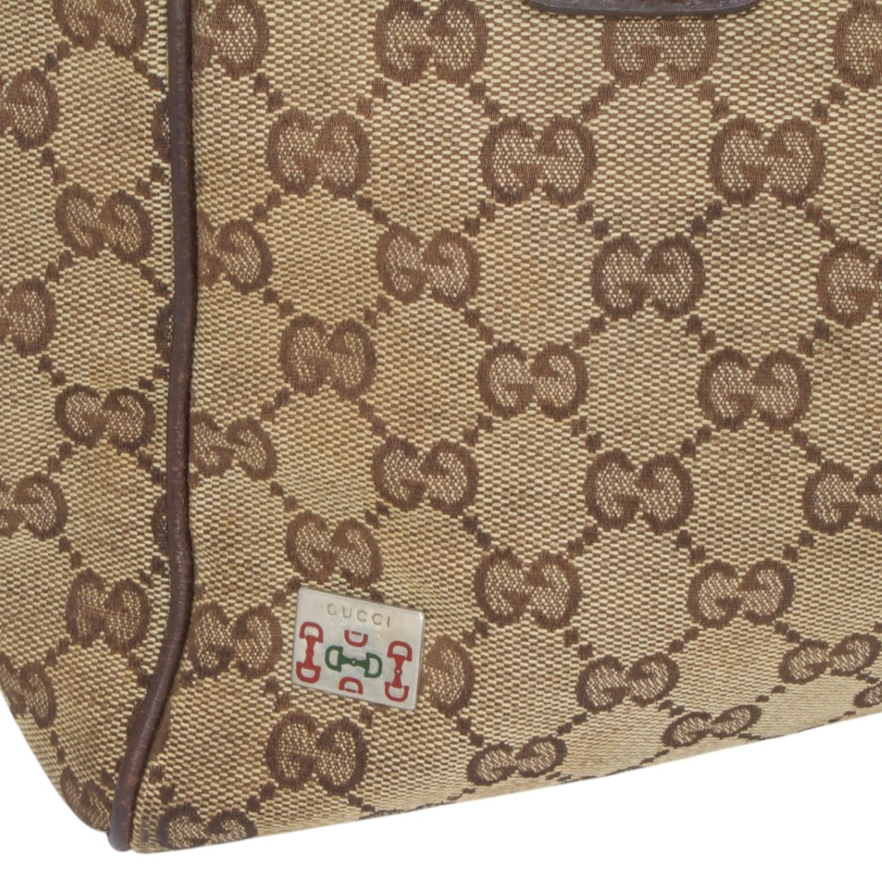 Gucci Brown Monogram Shoulder Bag