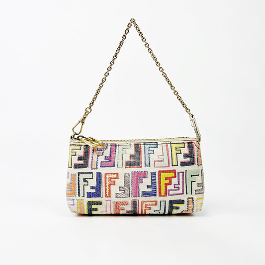 Fendi rainbow pochette bag
