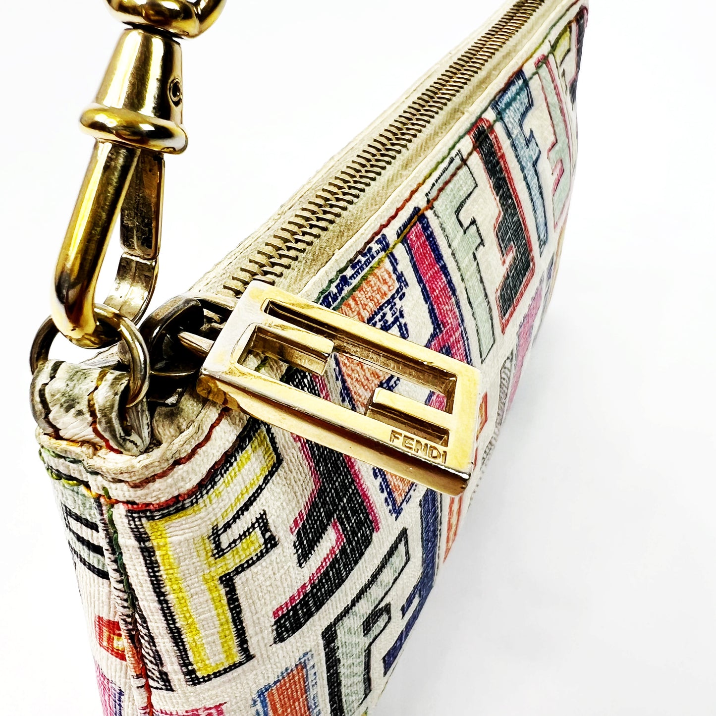 Fendi rainbow pochette bag