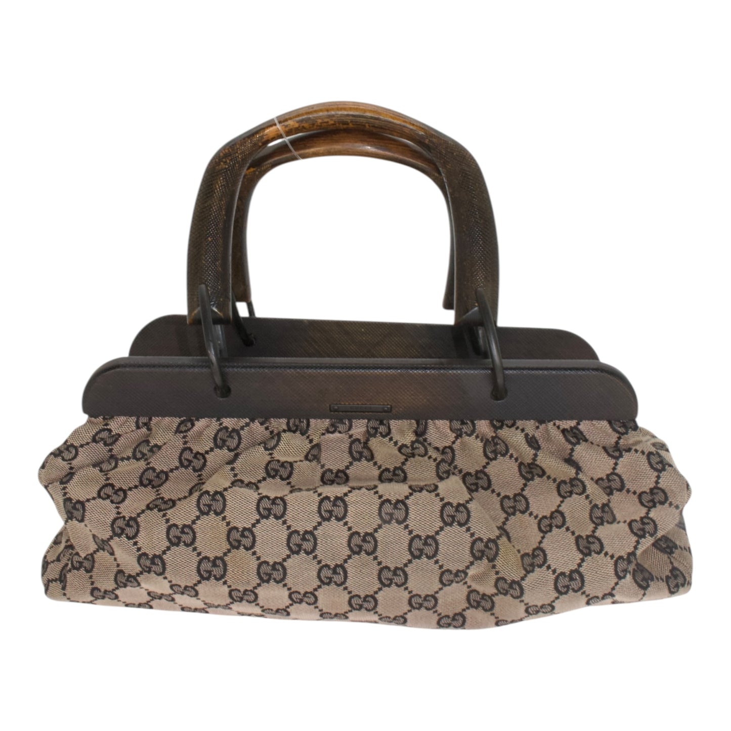 Gucci Top Handle Monogram Handbag