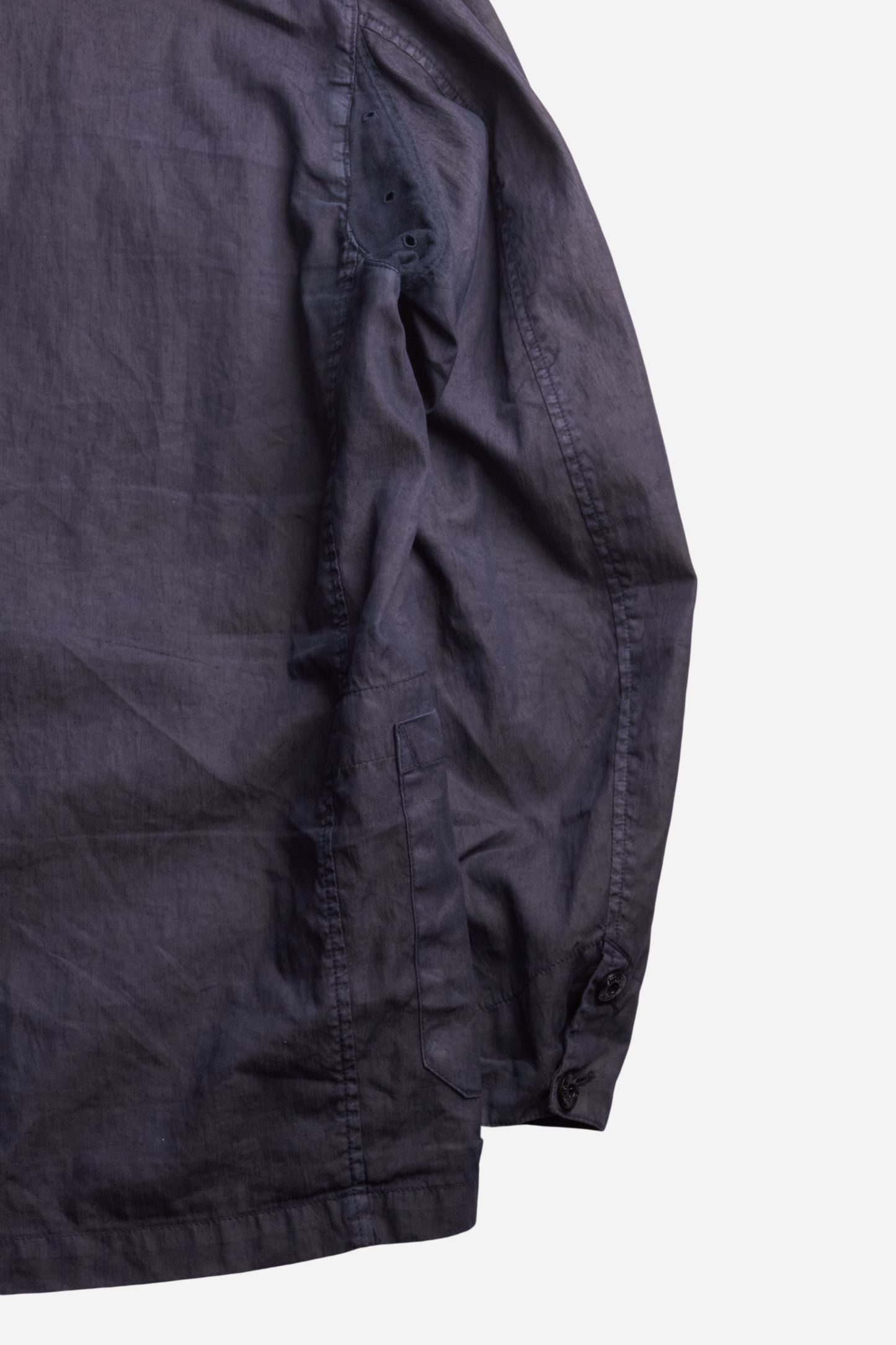Stone Island Blue Mesh Badge Jacket