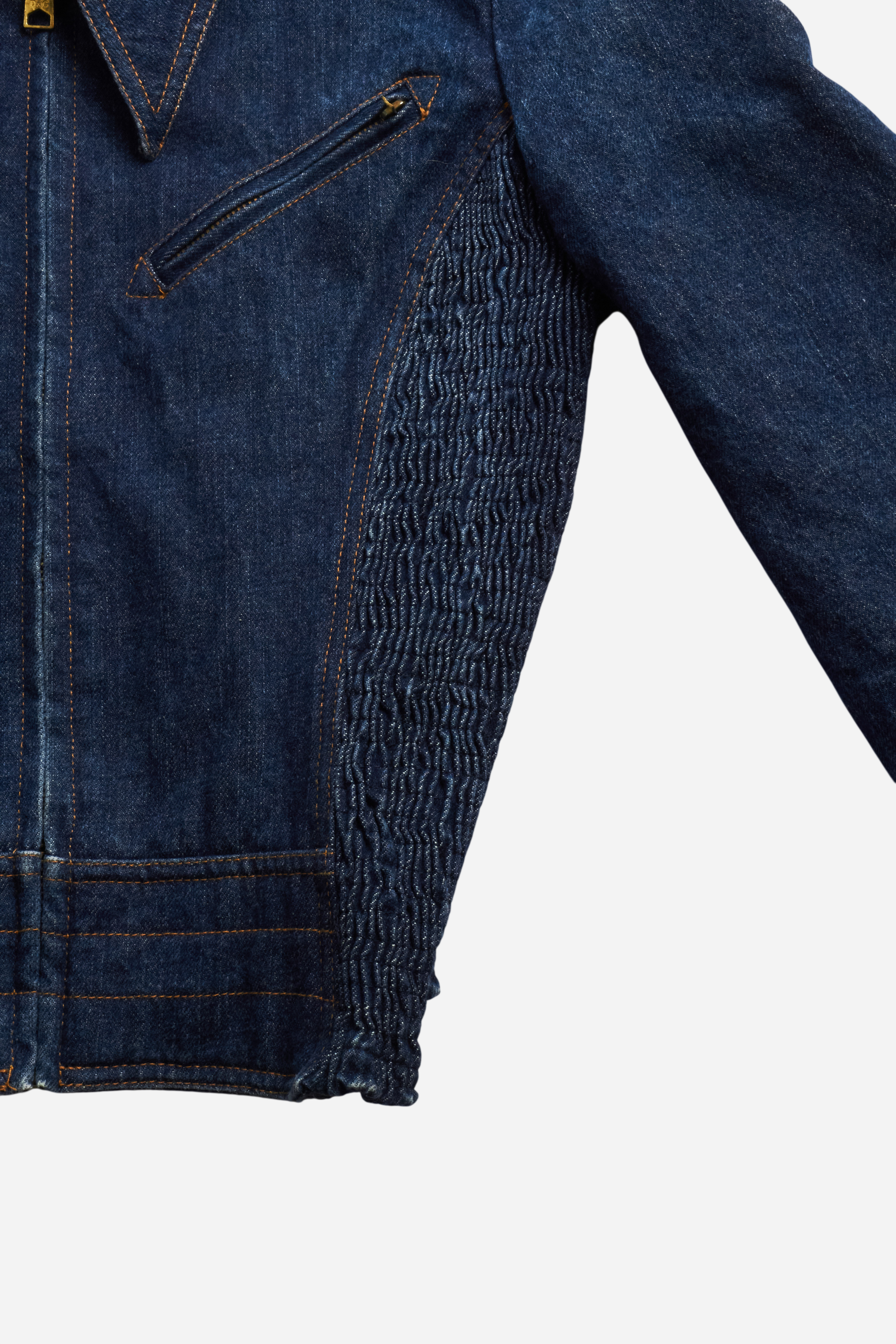 Dolce & Gabbana Blue Denim Work Jacket