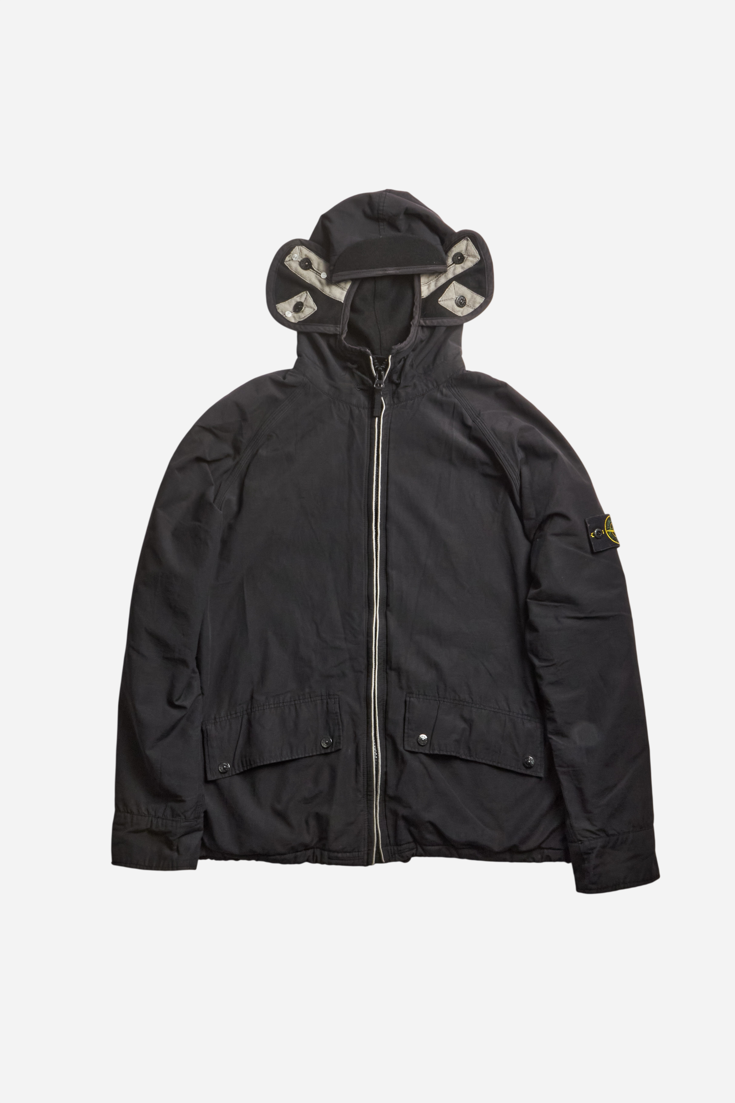 Stone Island A/W03 Black Hooded Jacket