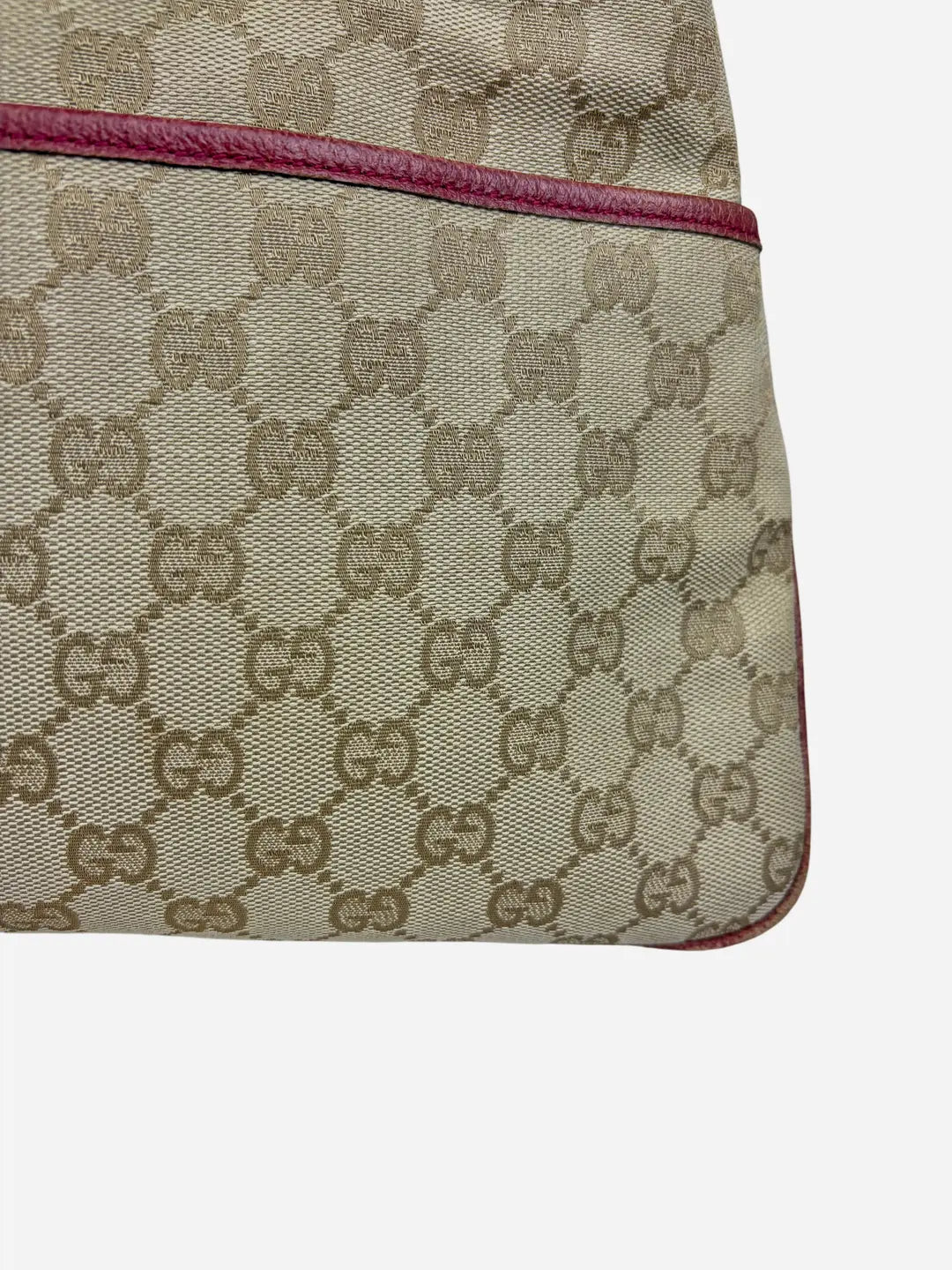 Gucci Beige Monogram Eclipse Bag