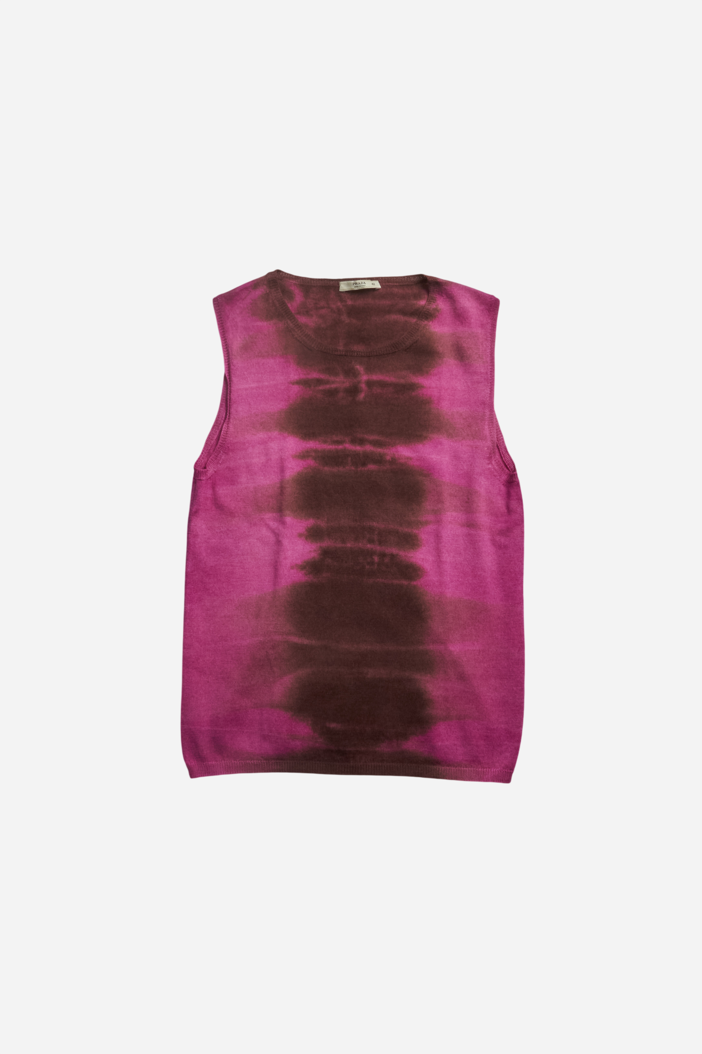 Prada Pink Tie-Dye Top