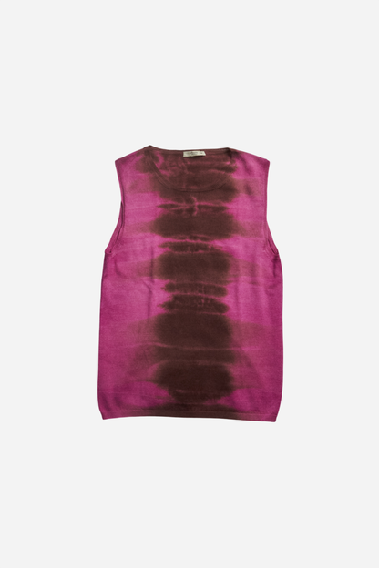 Prada Pink Tie-Dye Top