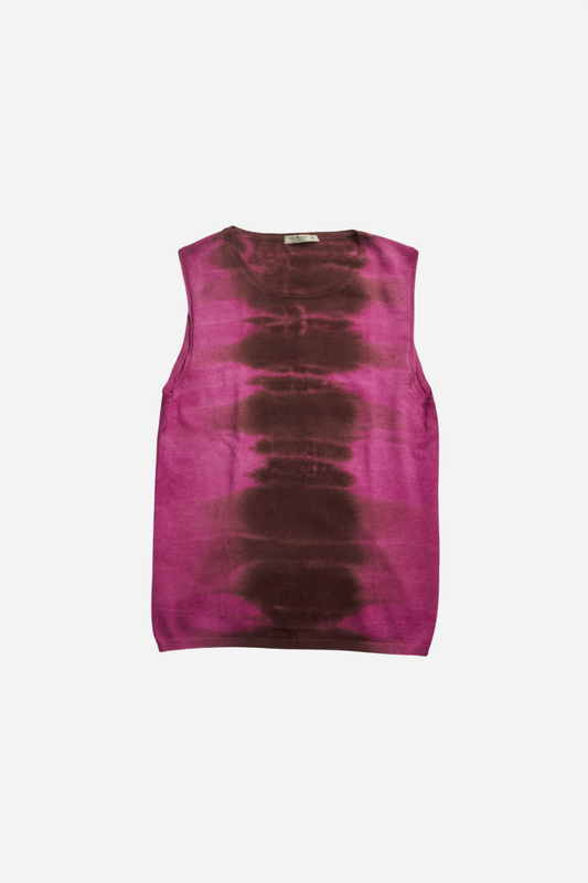 Prada Pink Tie-Dye Top