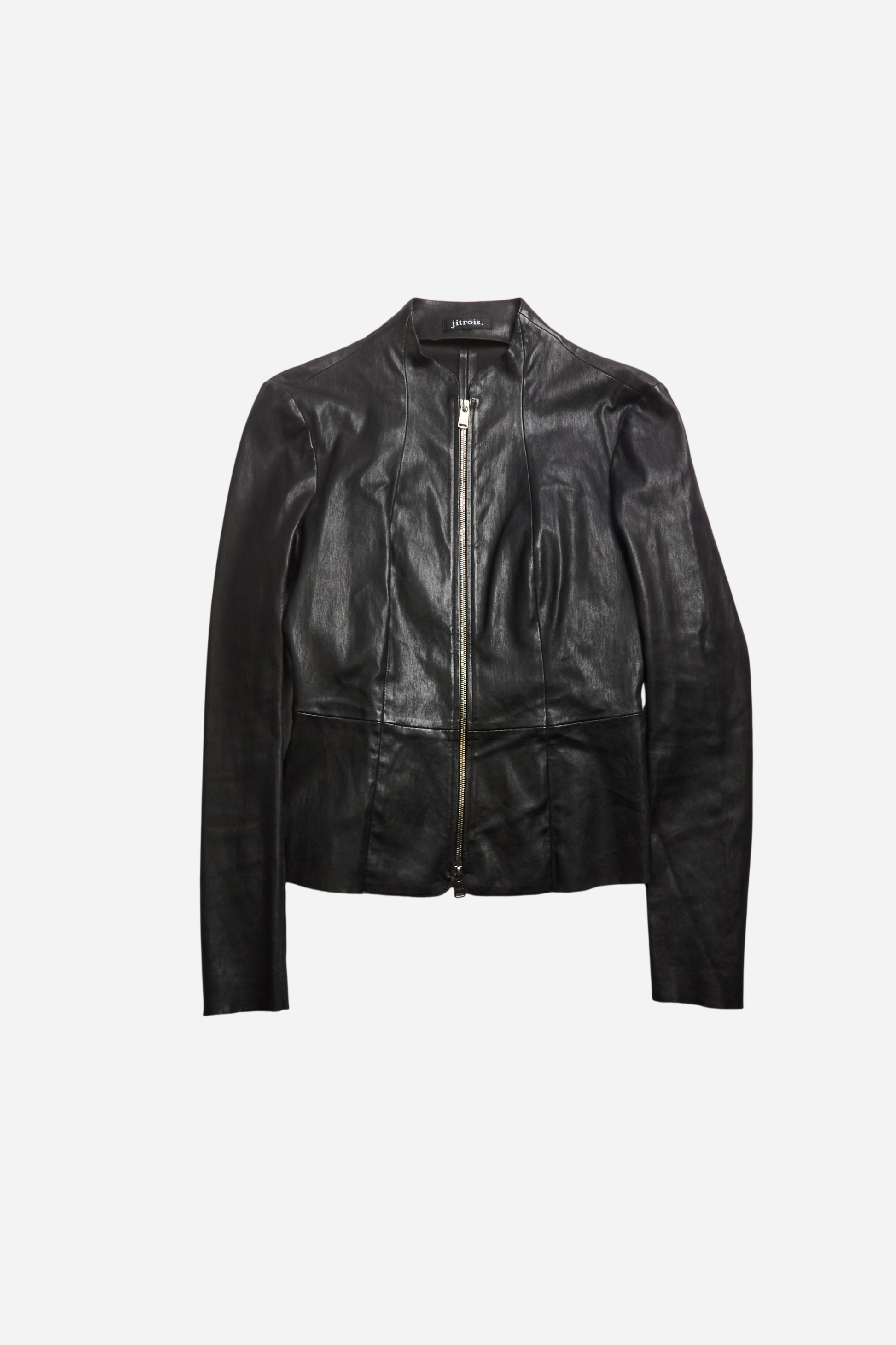 Jitrois Black Leather Jacket