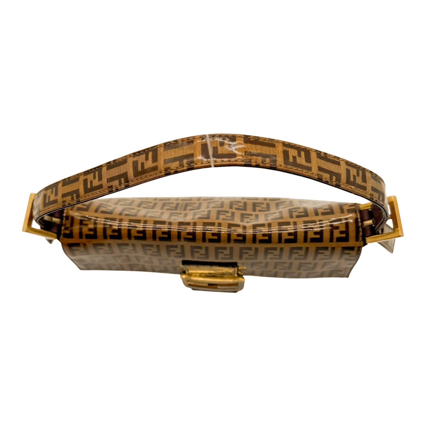 Fendi 90s PVC Zucca Baguette Shoulderbag