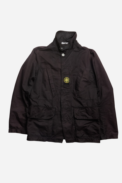 Stone Island Black Chest Logo Jacket