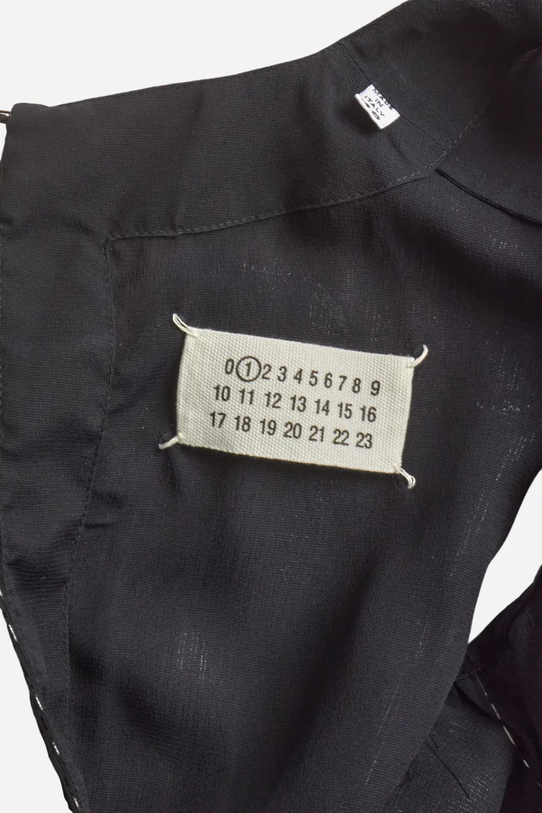 Maison Margiela 2011 Black Fringe Dress