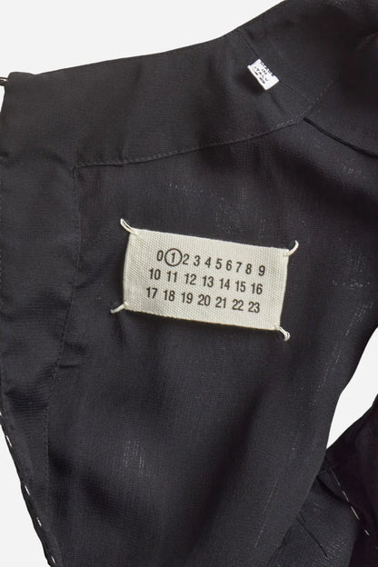 Maison Margiela 2011 Black Fringe Dress