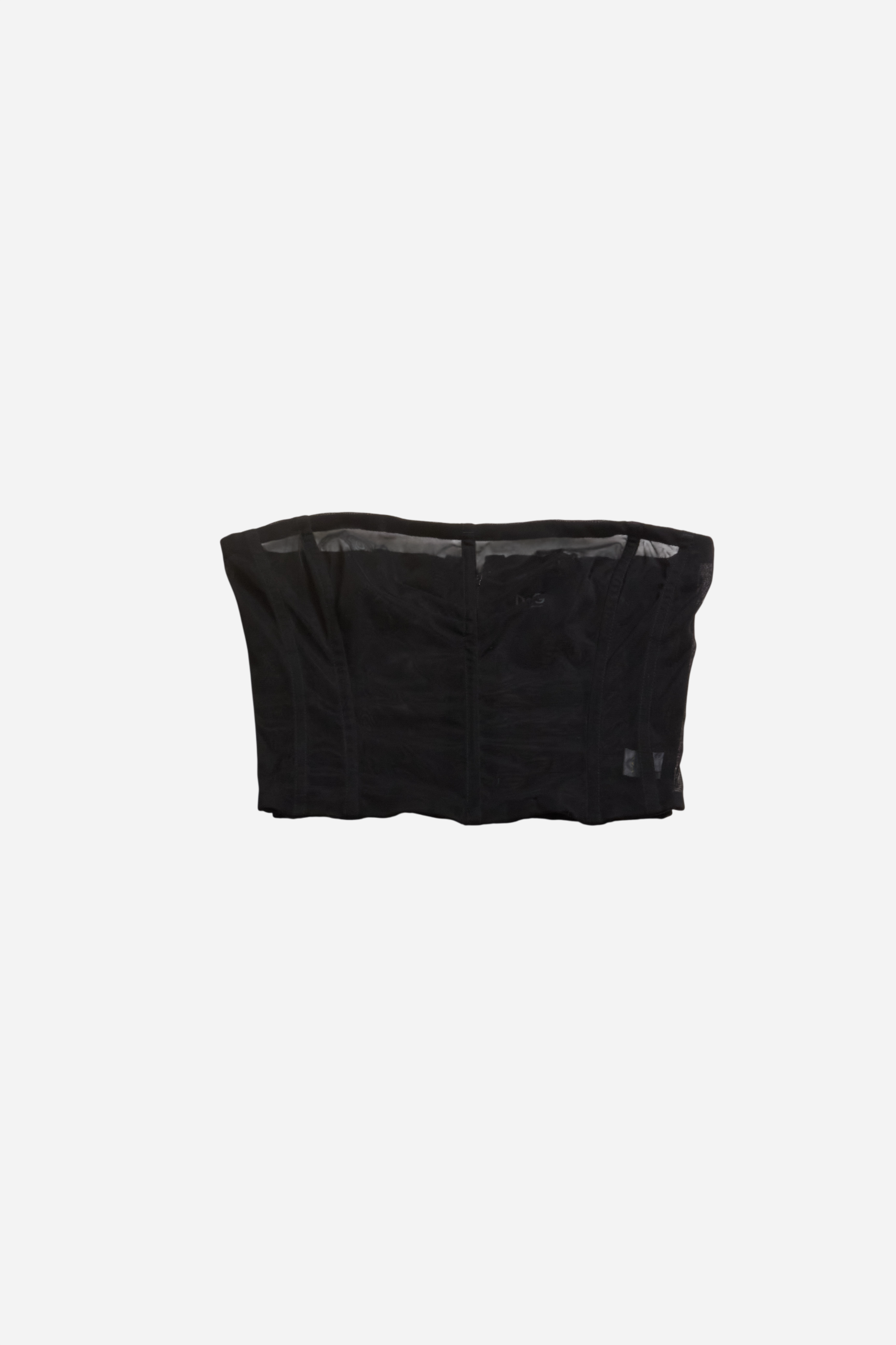 Dolce &amp; Gabbana Black Corset Top