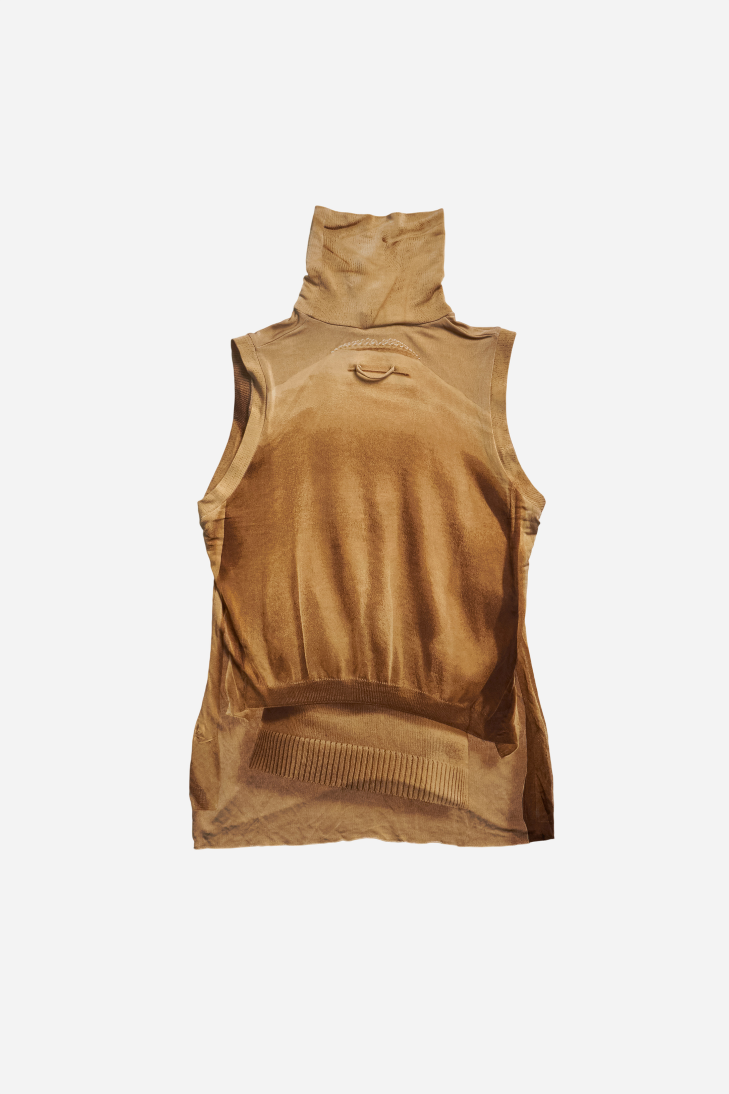 Jean Paul Gaultier Trompe L'Oeil Cardigan Print Top
